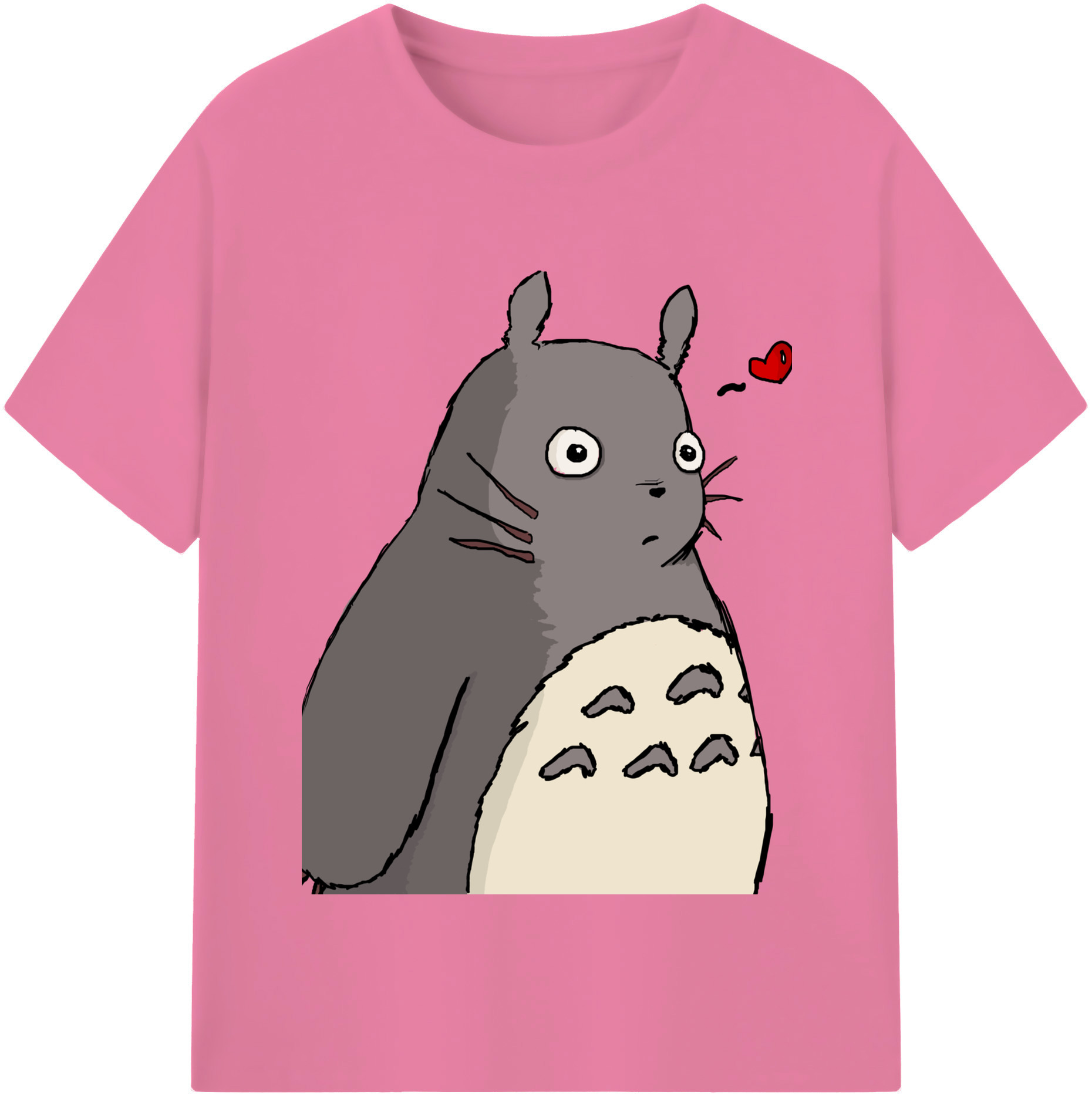 （画像用） となりのトトロ 草壁メイ 草壁サツキ My Neighbor Totoro Satsuki Kusakabe Mei Kusakabe 綿100％半袖Tシャツ（フロントプリント）